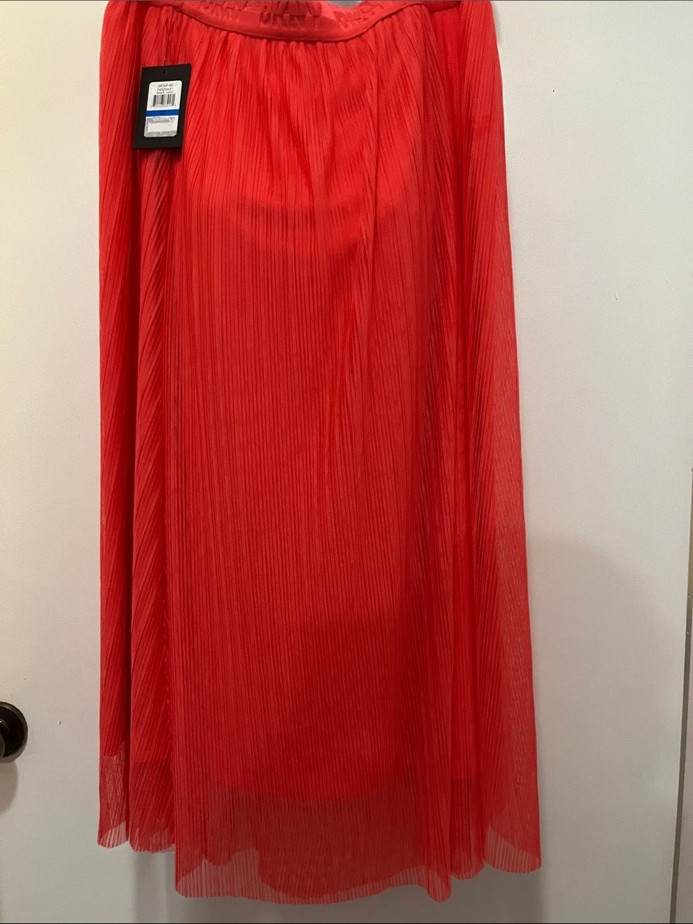 DKNY poppy  Pleated Women's Skirt